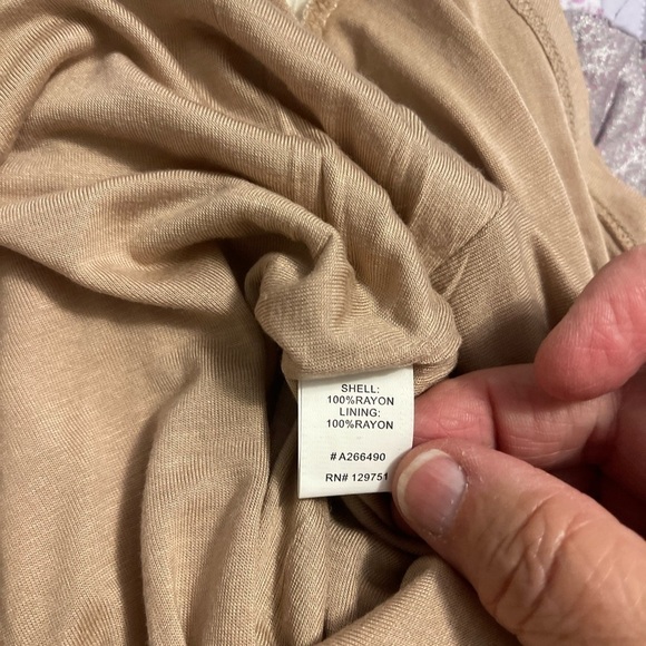 Sparkling SEQUINED SLEEVELESS TOP, KELLY By Clinton Kelly, Beige Size 1X‎ NEW - Picture 4 of 7